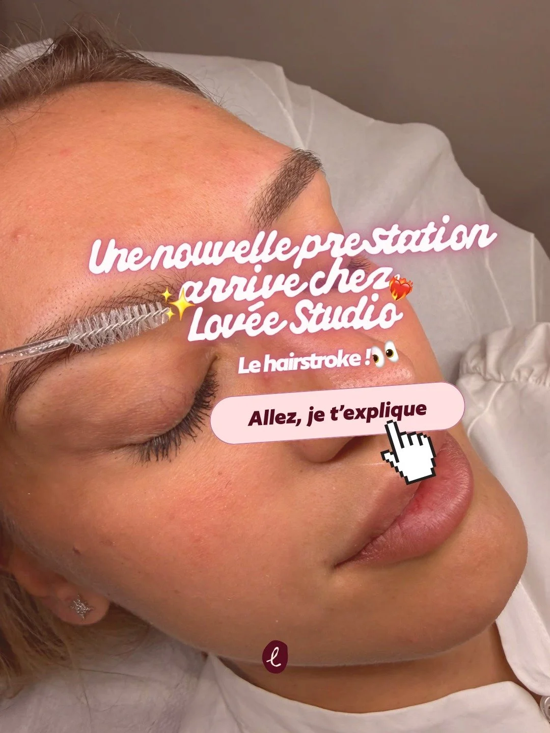 Bon&hellip; je crois que je peux enfin t'en parler !!!

Le Hairstroke arrive d&eacute;but octobre chez LOV&Eacute;E.

C'est une technique de maquillage permanent poil &agrave; poil pour redessiner, restructurer ou densifier les sourcils, tout en gard