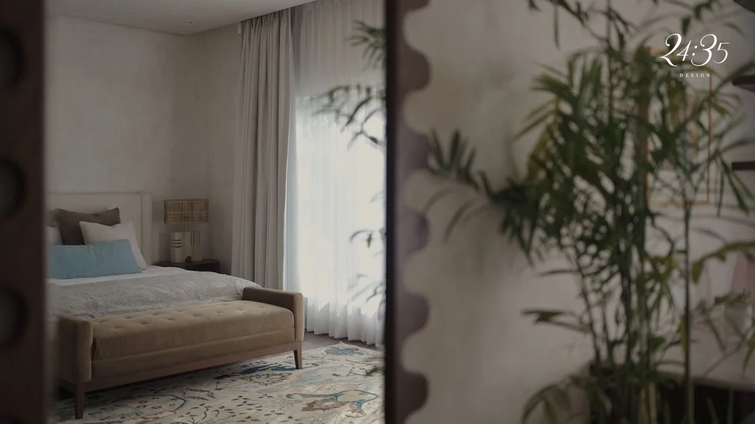 Light. Texture. Restraint.
A bedroom that feels calm, lived-in, and effortless.

#2435design #interiordesign