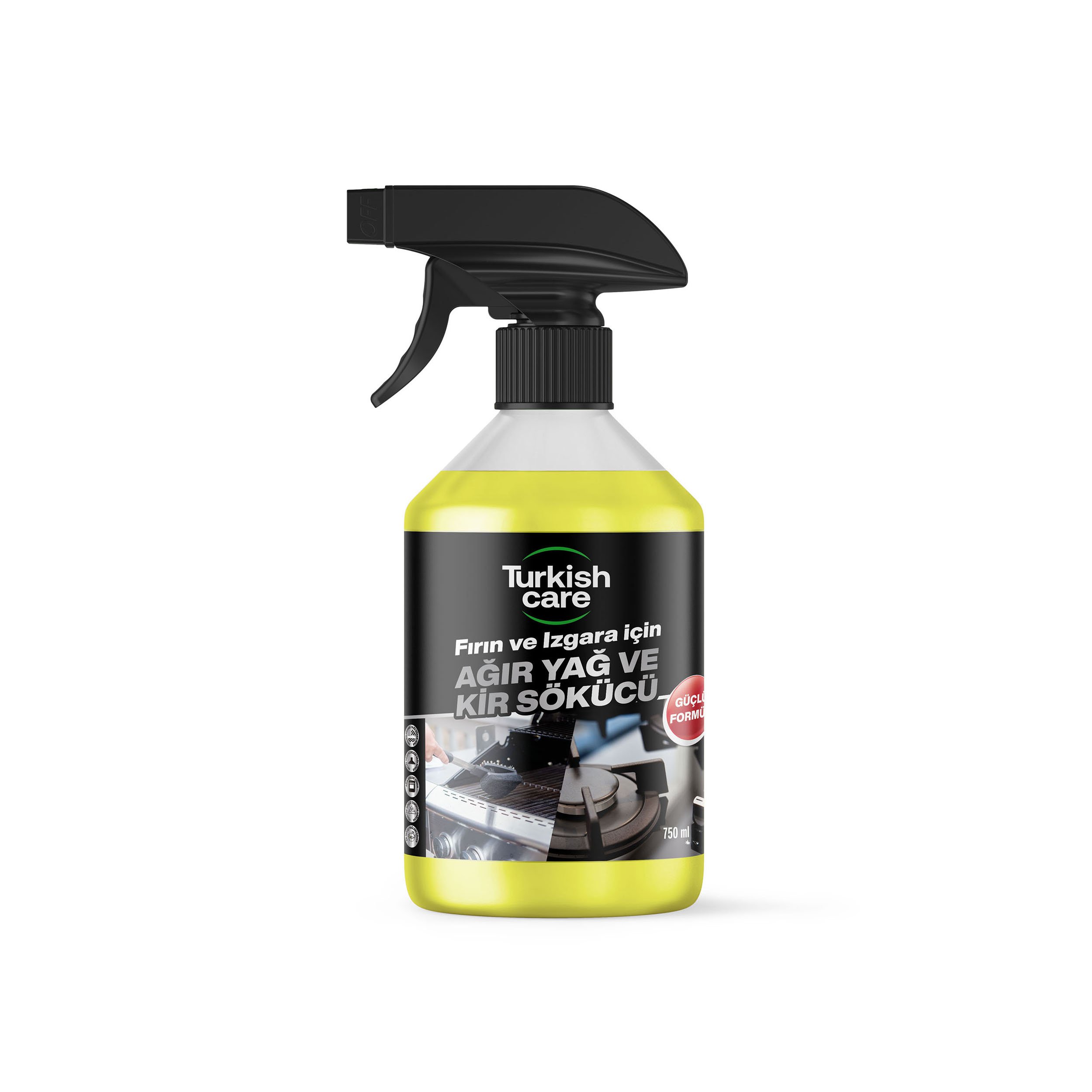 Fırın ve Izgara için Ağır Kir ve Yağ Sökücü / 750 ml