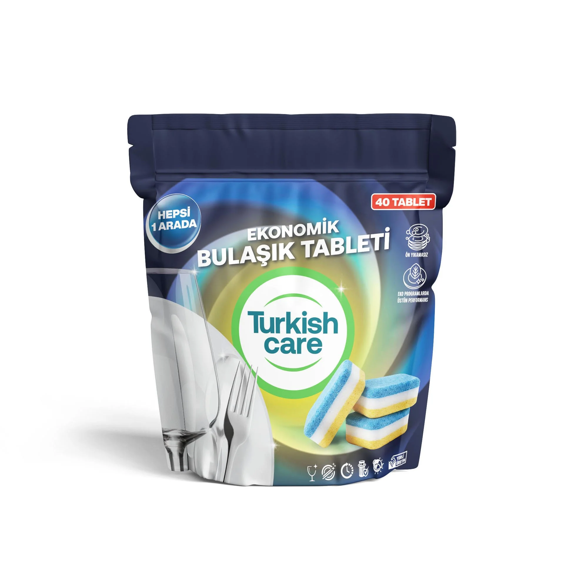 Bulaşık Makinesi Tablet Deterjanı / 40 Yıkama
