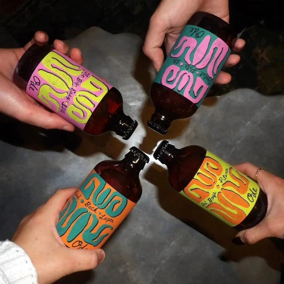 ode locally brewed beer