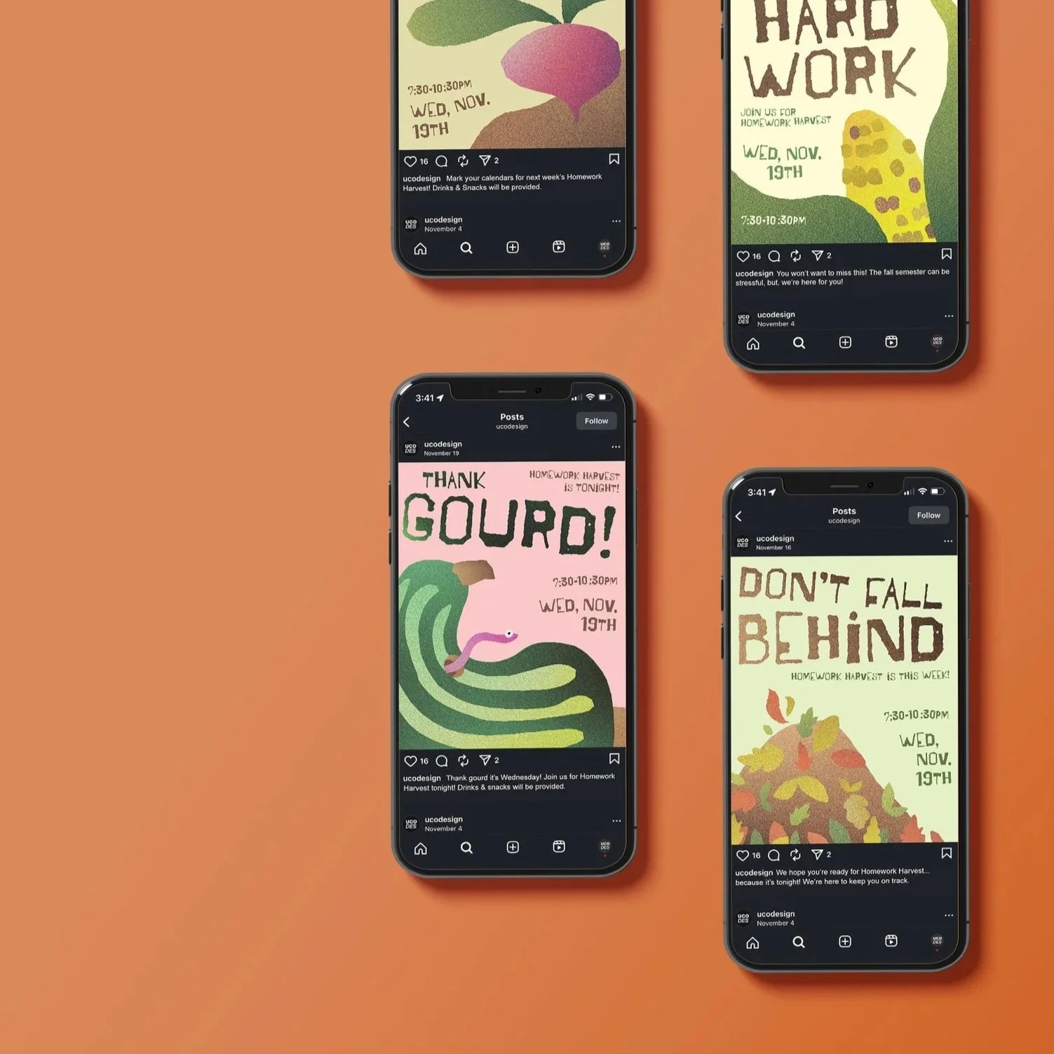 homework harvest campaign