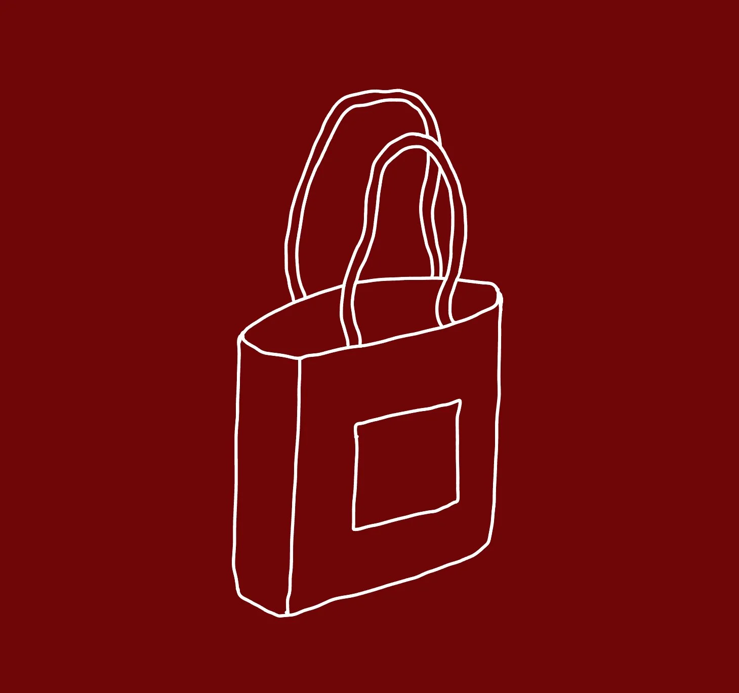 Tote bag - flat pocket