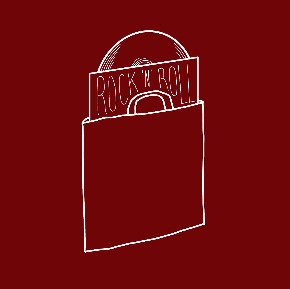 Vinyl Record Tote Bag