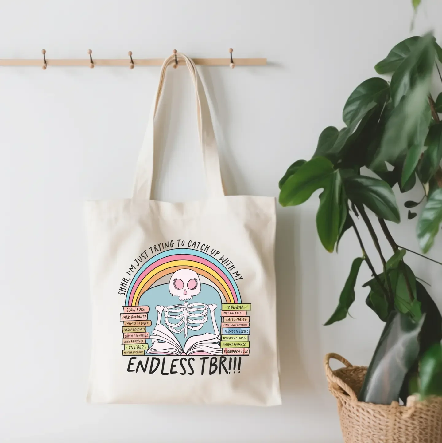 Endless Tbr Canvas Tote Bag