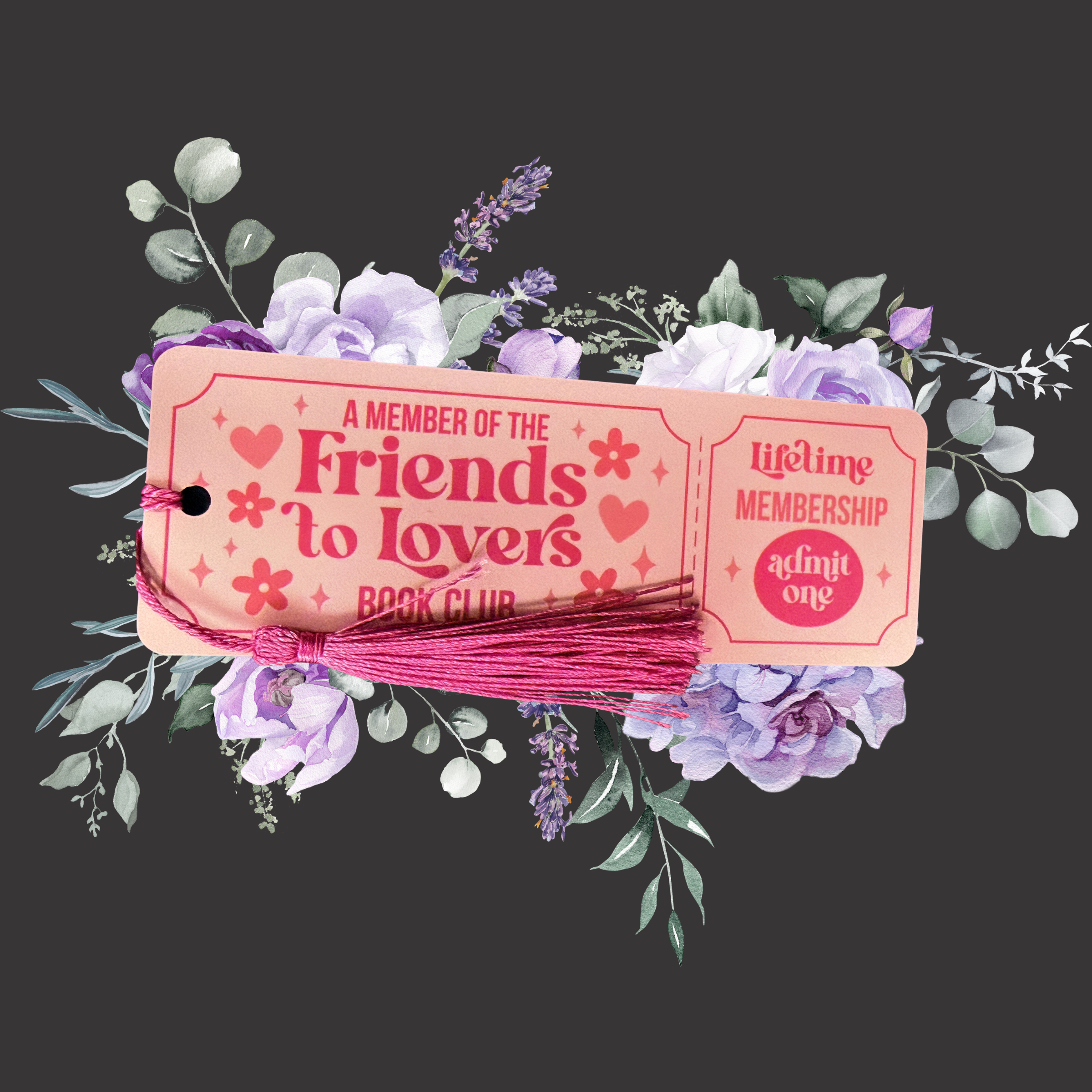 Book Troupe Metal Bookmark