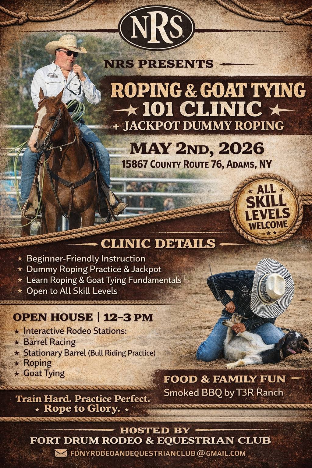 FDREC Clinic hosted by T3R Stables