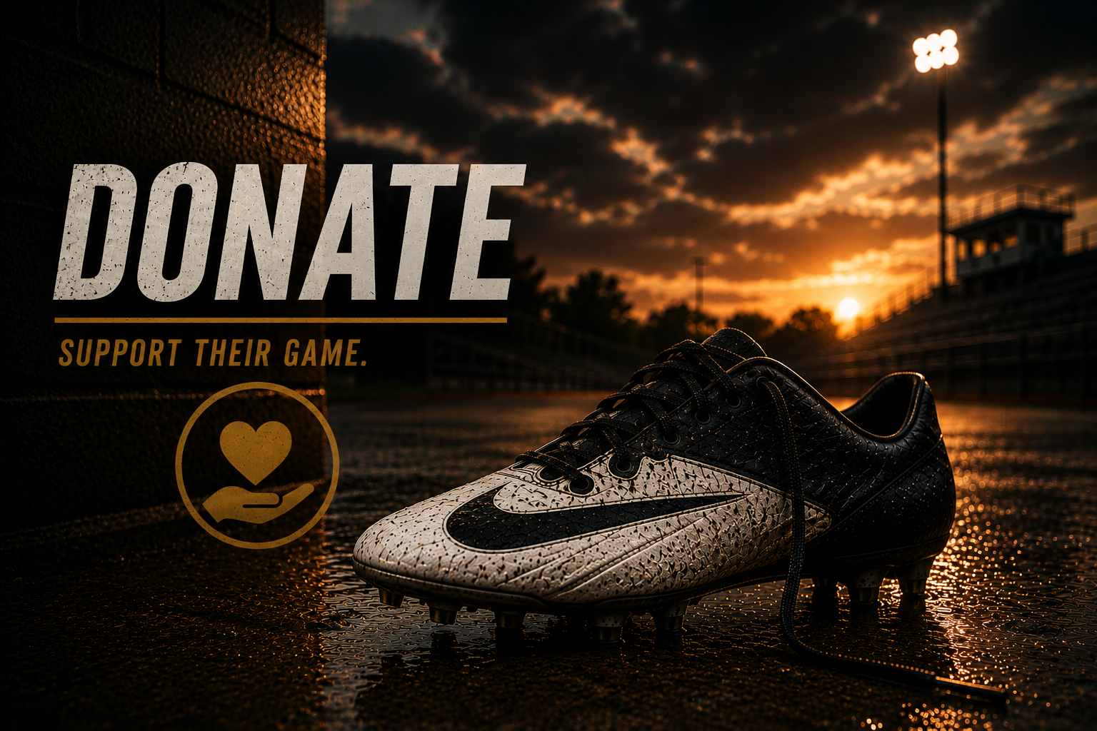 Sports equipment donation