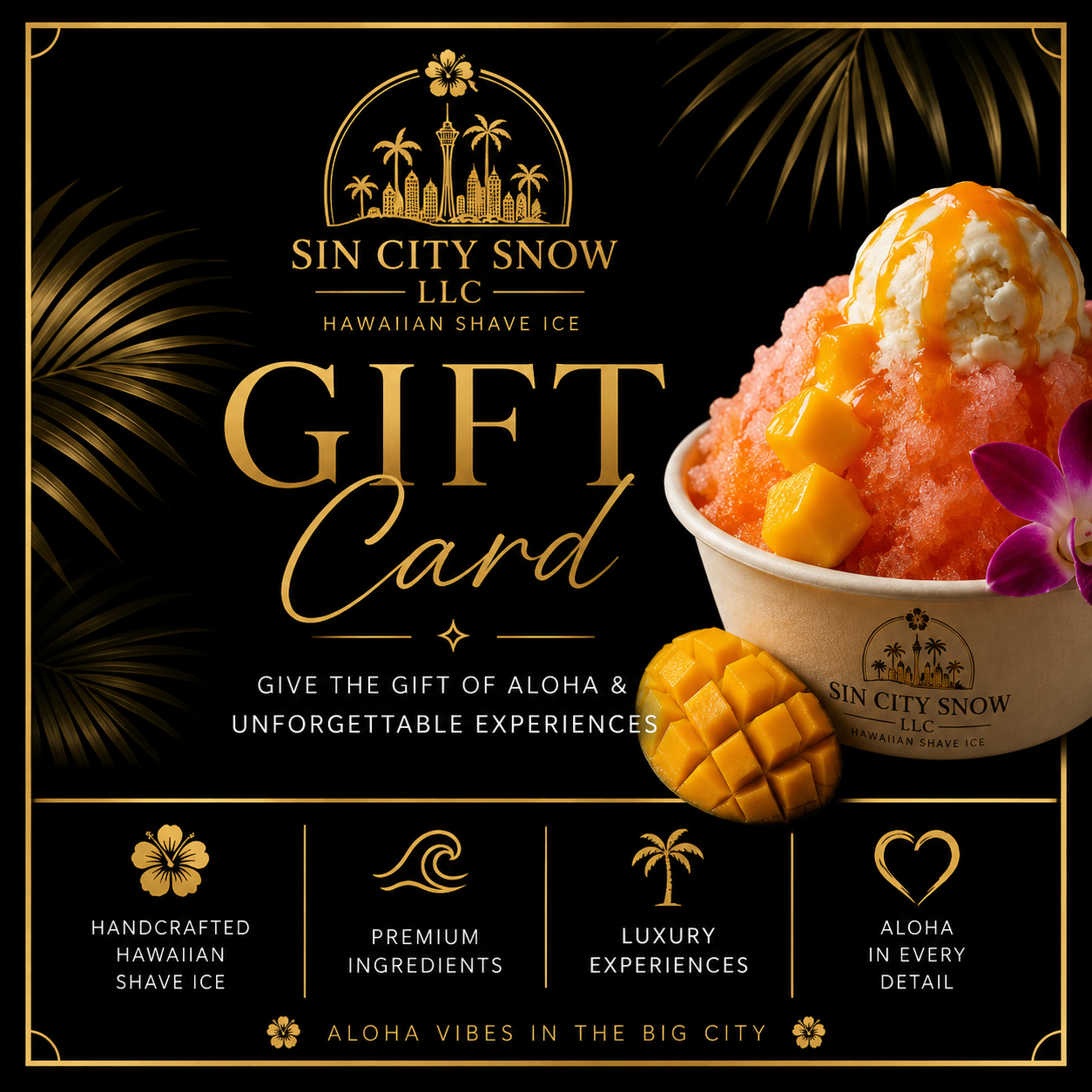 Sin City Snow LLC Gift Card