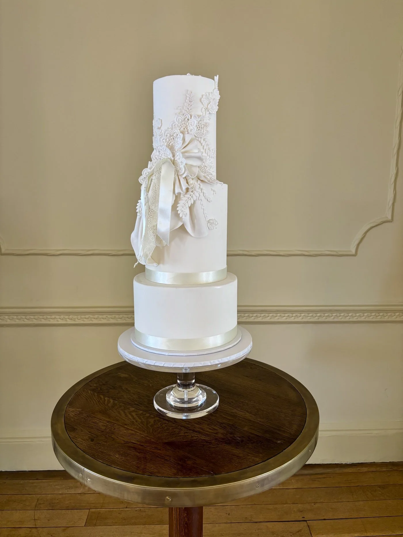 Wedding-Cake-Kent-Celebrations-At-The-Dockyard-Luxury-Floral-Textured-Lace-Wedding-Cake-15.jpeg