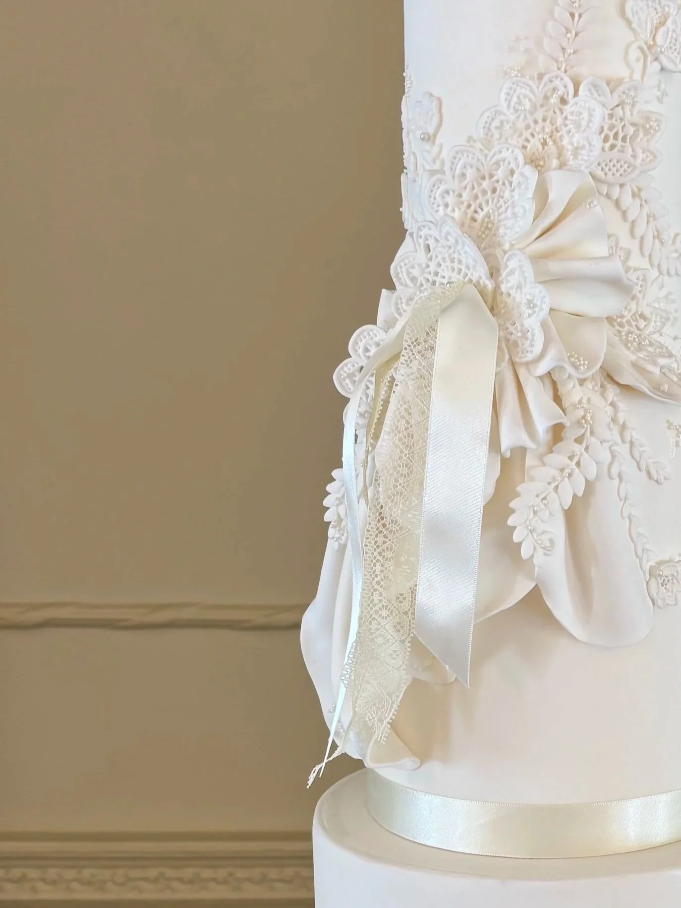 Wedding-Cake-Kent-Celebrations-At-The-Dockyard-Luxury-Floral-Textured-Lace-Wedding-Cake-16.jpg