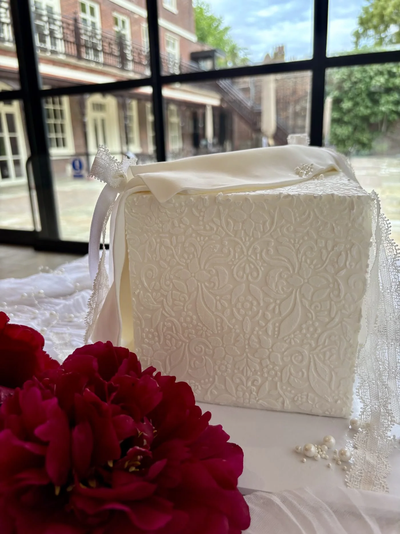 Wedding-Cake-Kent-Celebrations-At-The-Dockyard-Luxury-Floral-Textured-Lace-Wedding-Cake-11.jpeg
