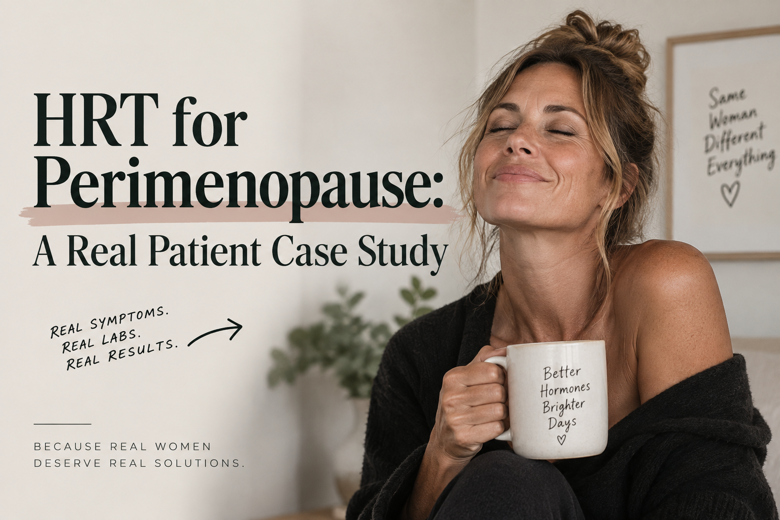 HRT for Perimenopause: A Real Patient Case Study