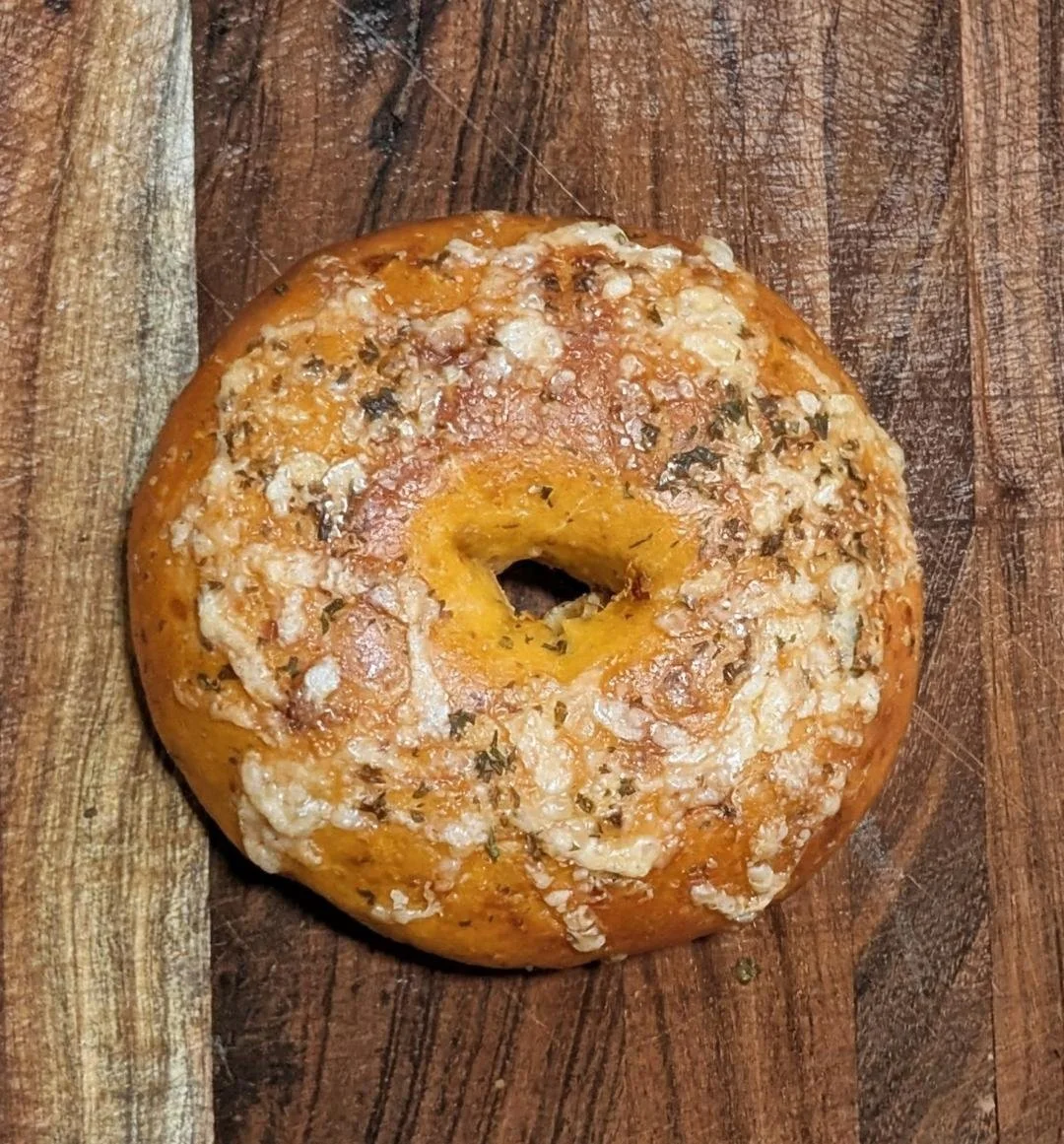 Asiago Tomato & Basil Bagel