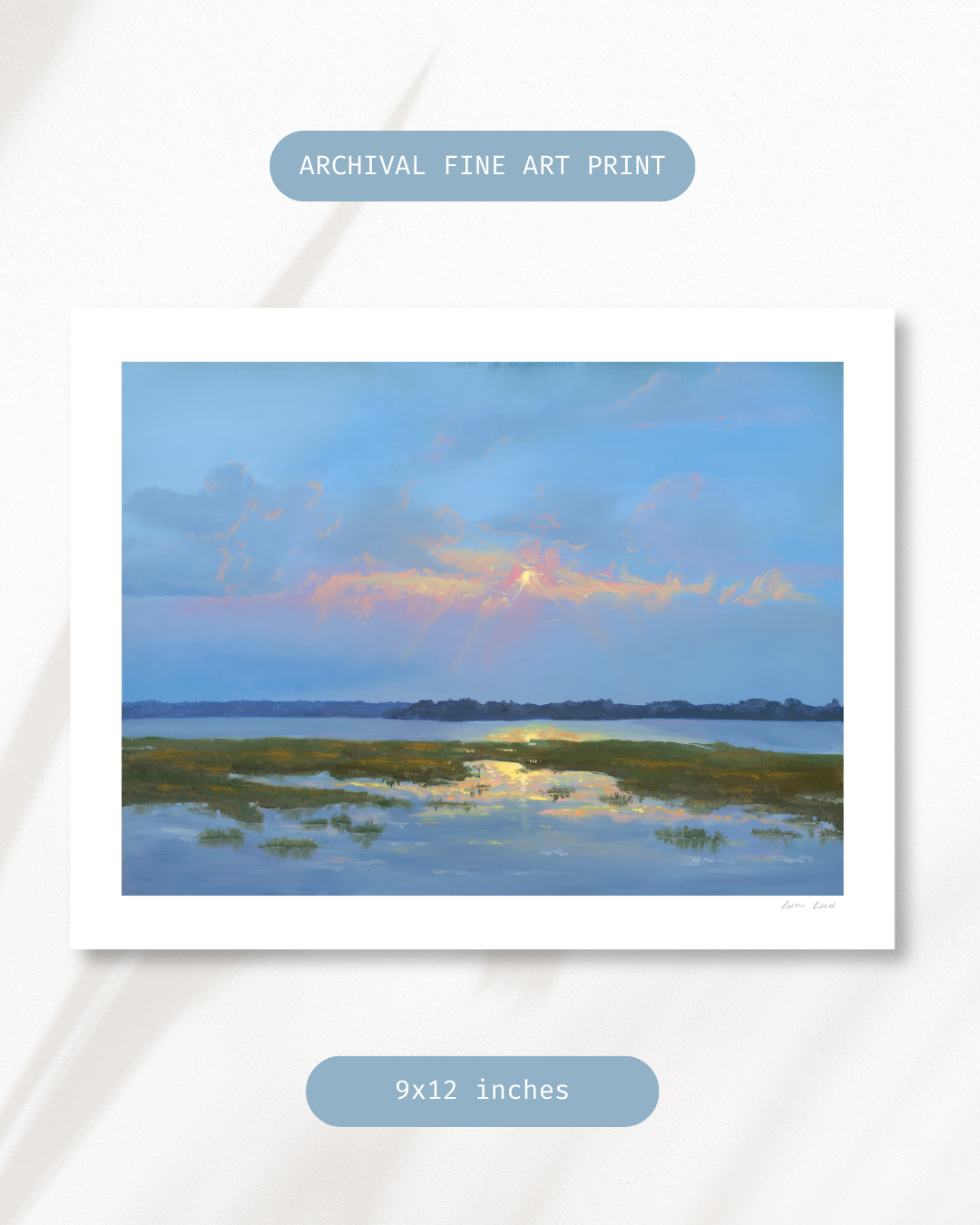 "Sunrising" Fine Art Print - 9x12