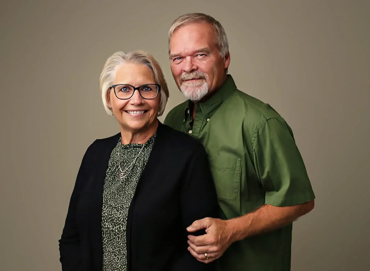 image of father and daughter