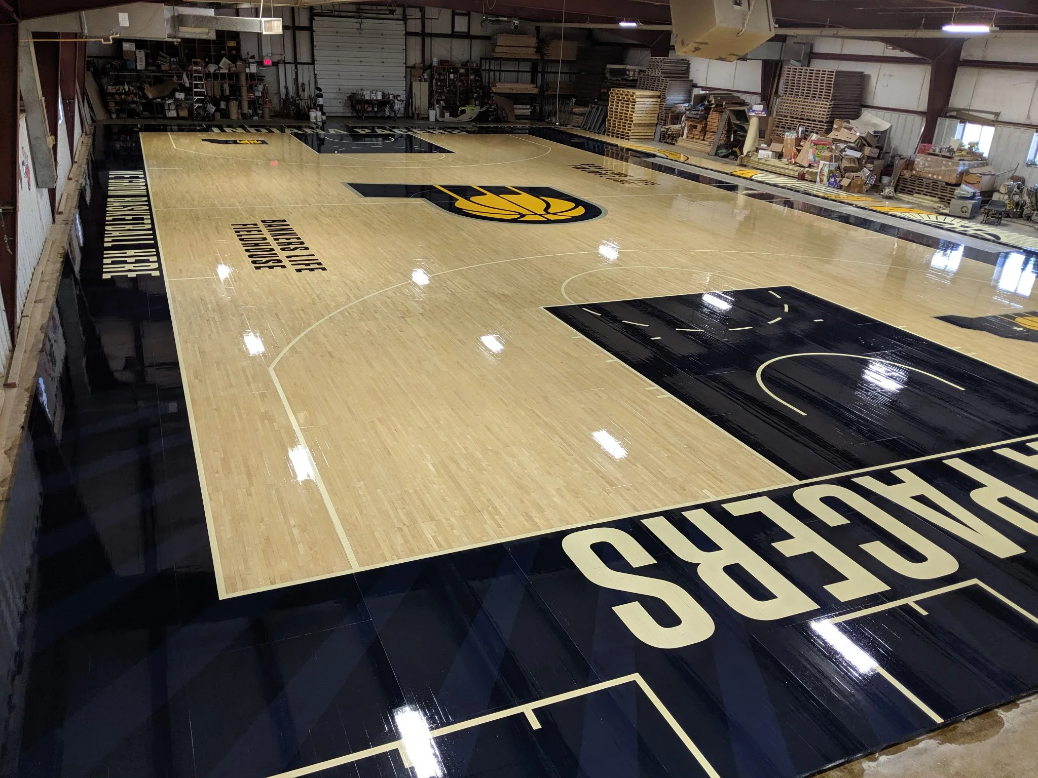Pacers Basketball Court