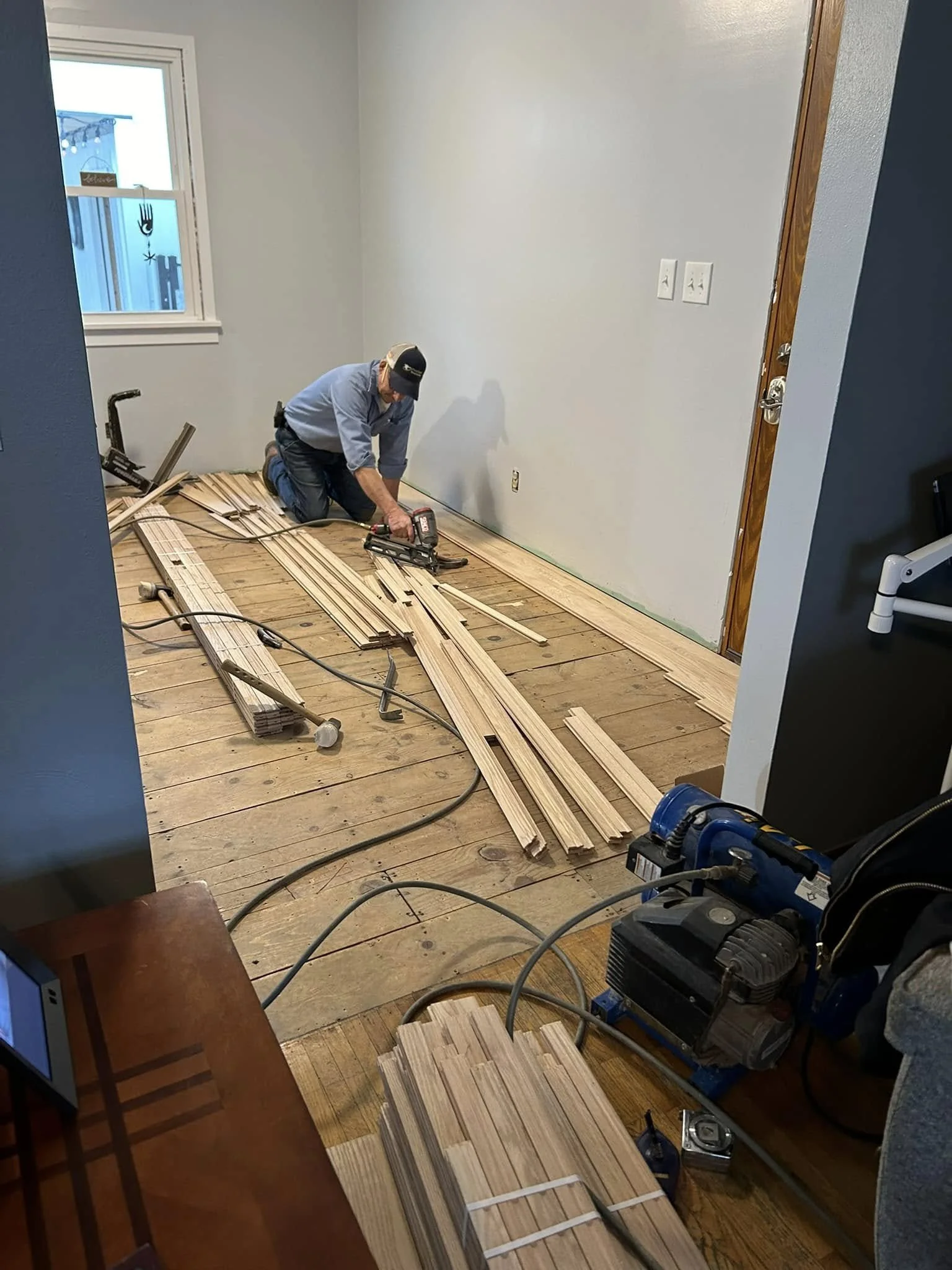 heritage floors installing a residential floor