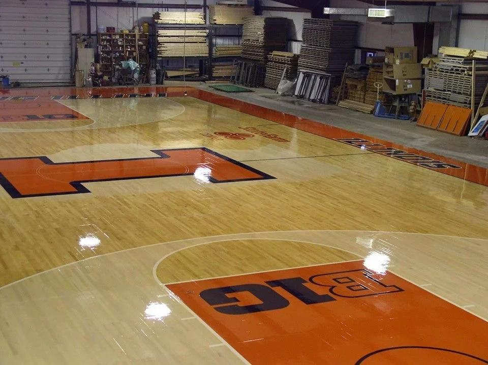 university of Illinois basketball court