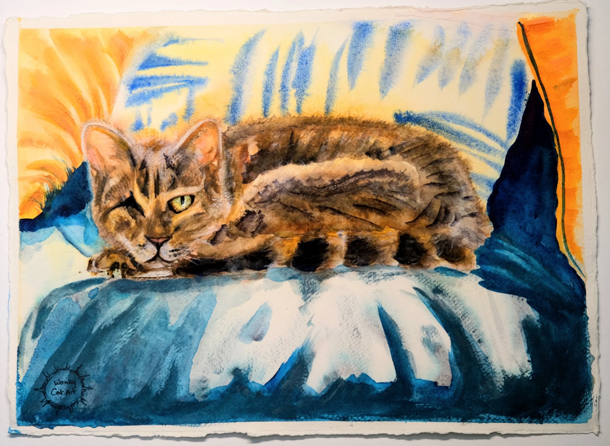 "Taro", Watercolour, 2026