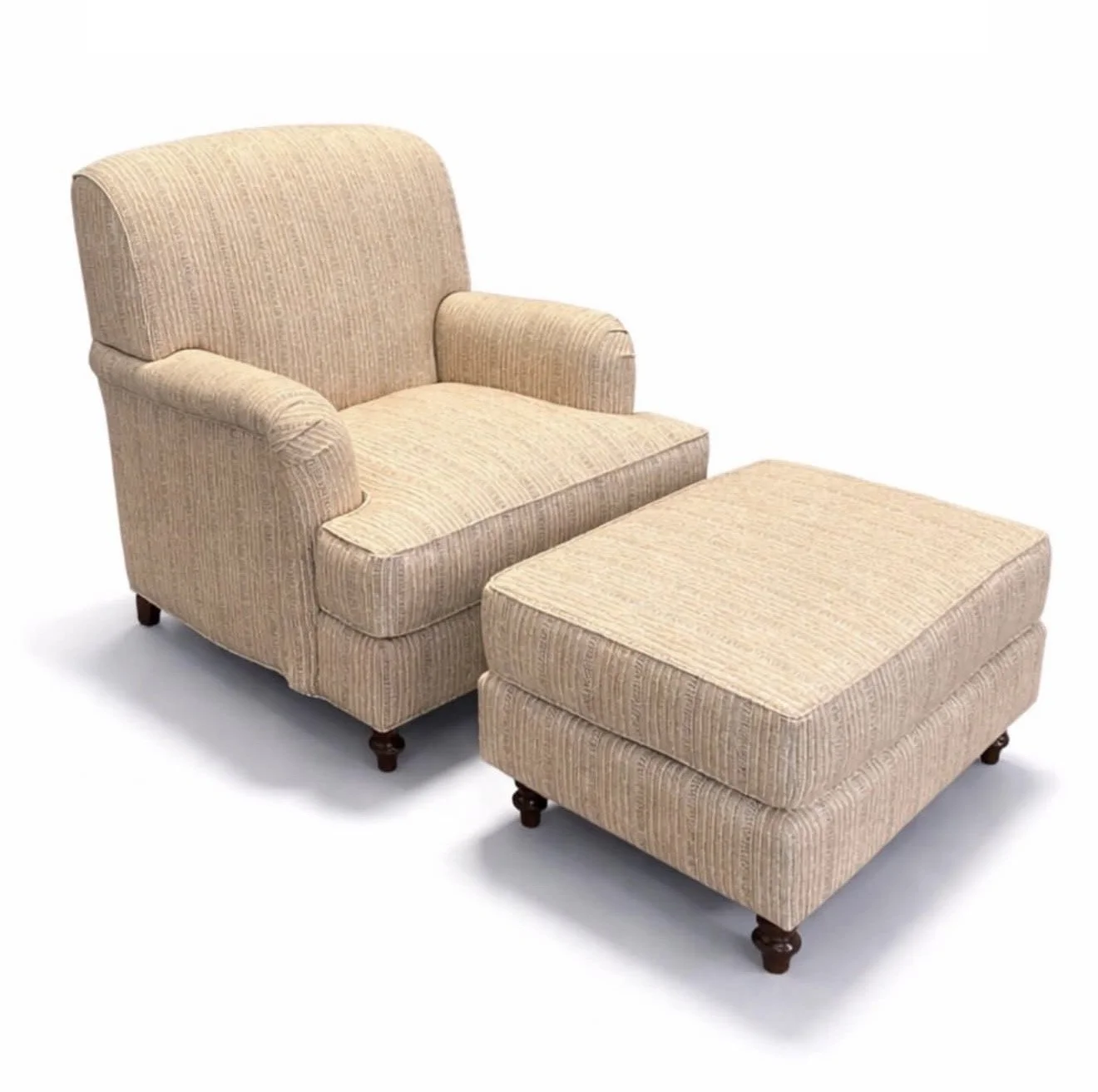Boston Chair & Ottoman