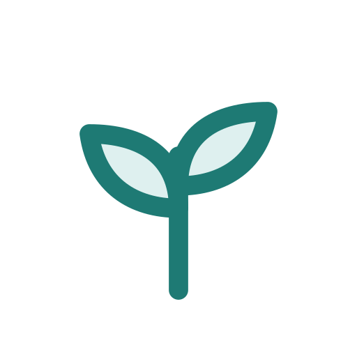 A small green sprout