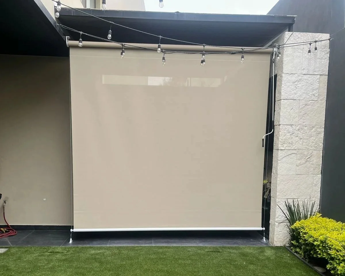 Instalación toldo jardín Benavitta
