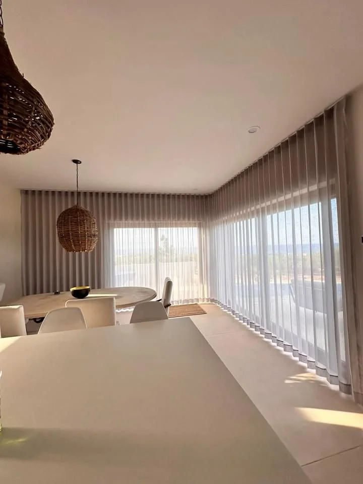 Cortinas transparentes premium