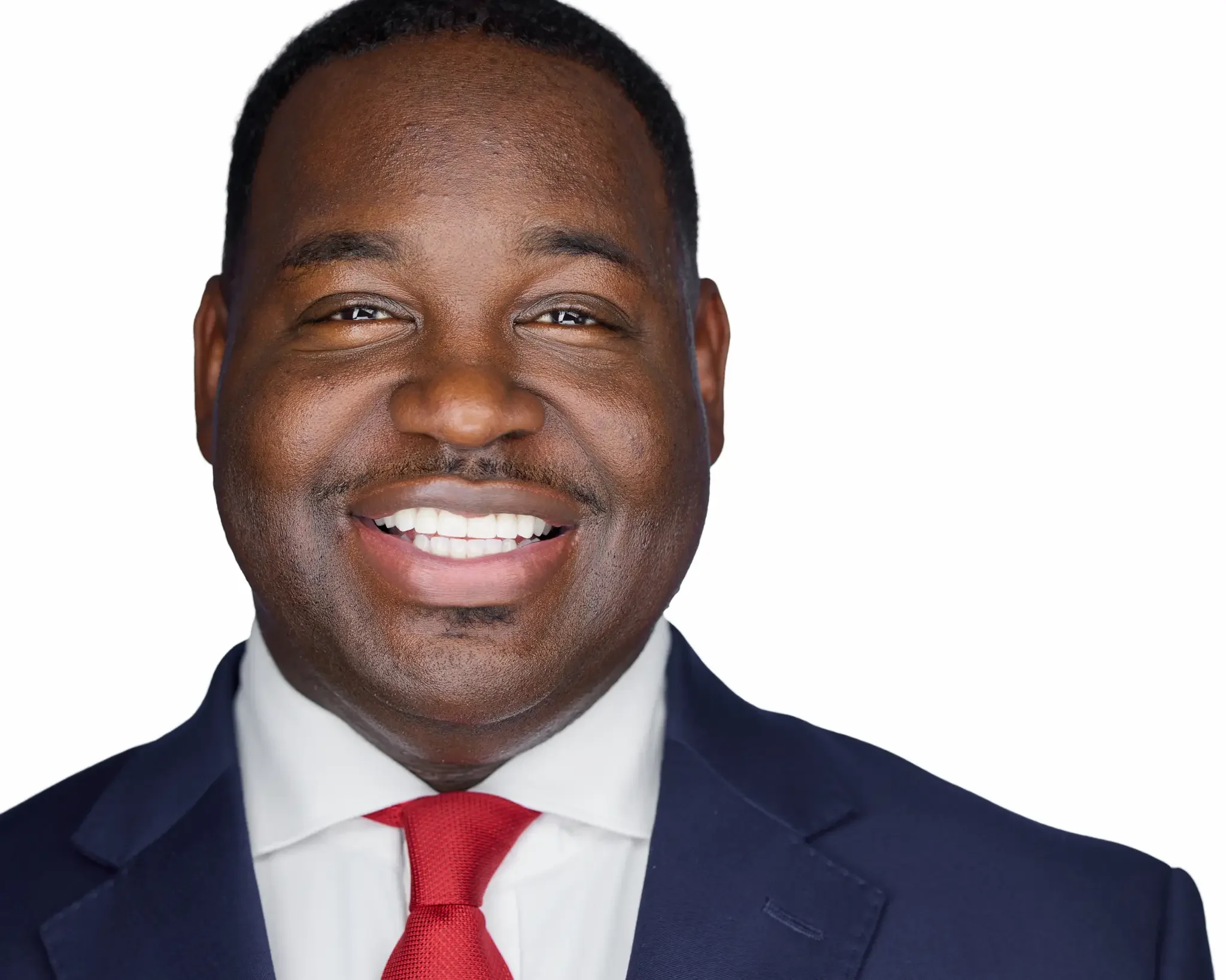 Headshot of a man in a suit who works for the local government