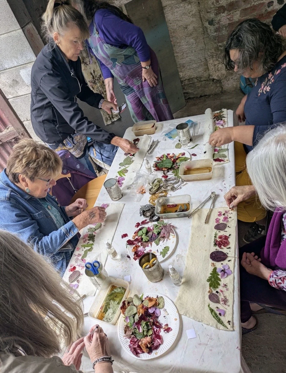 EcoArt Eco Printing workshop