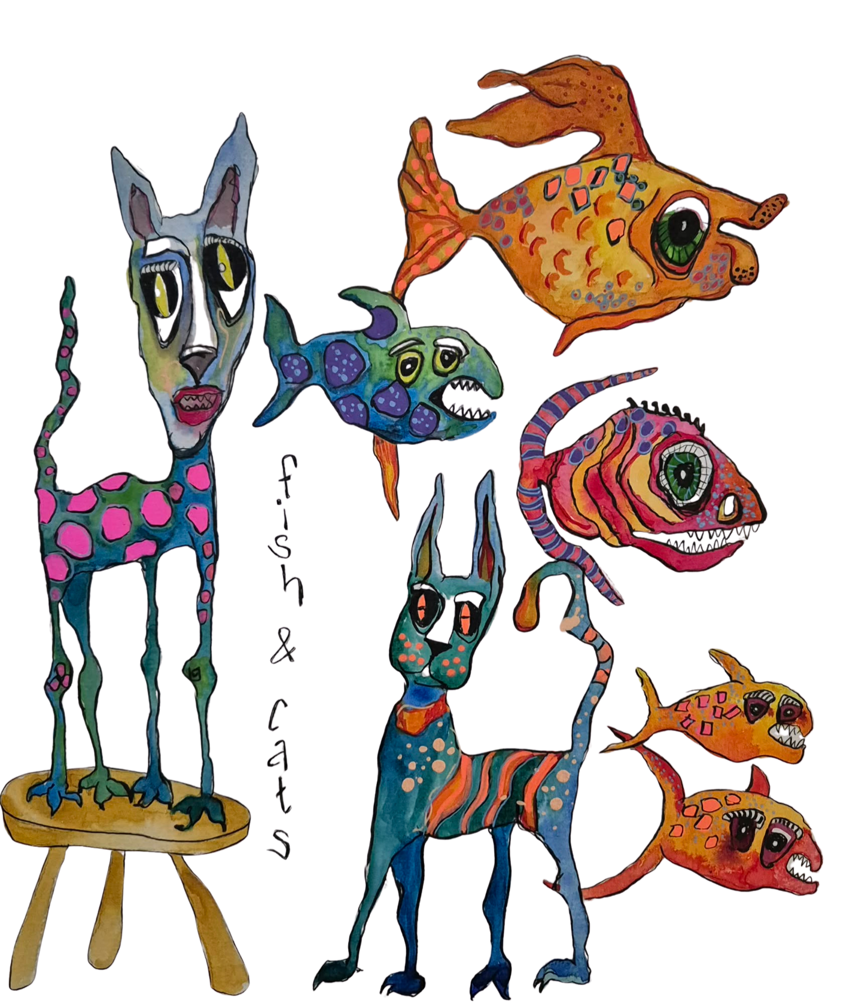 From Sketchbook to T-Shirt: How Kat House Art Becomes Wearable Art