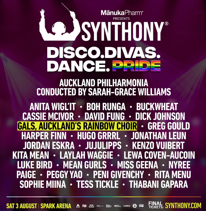 UNHOLY from Synthony Pride @ Spark Arena: 3 August 2024