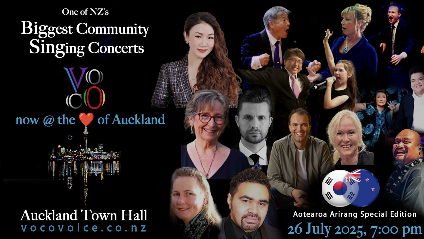 WAIRUA TAPU from VOCO - Voice Community Concerts New Zealand: 26 July 2025