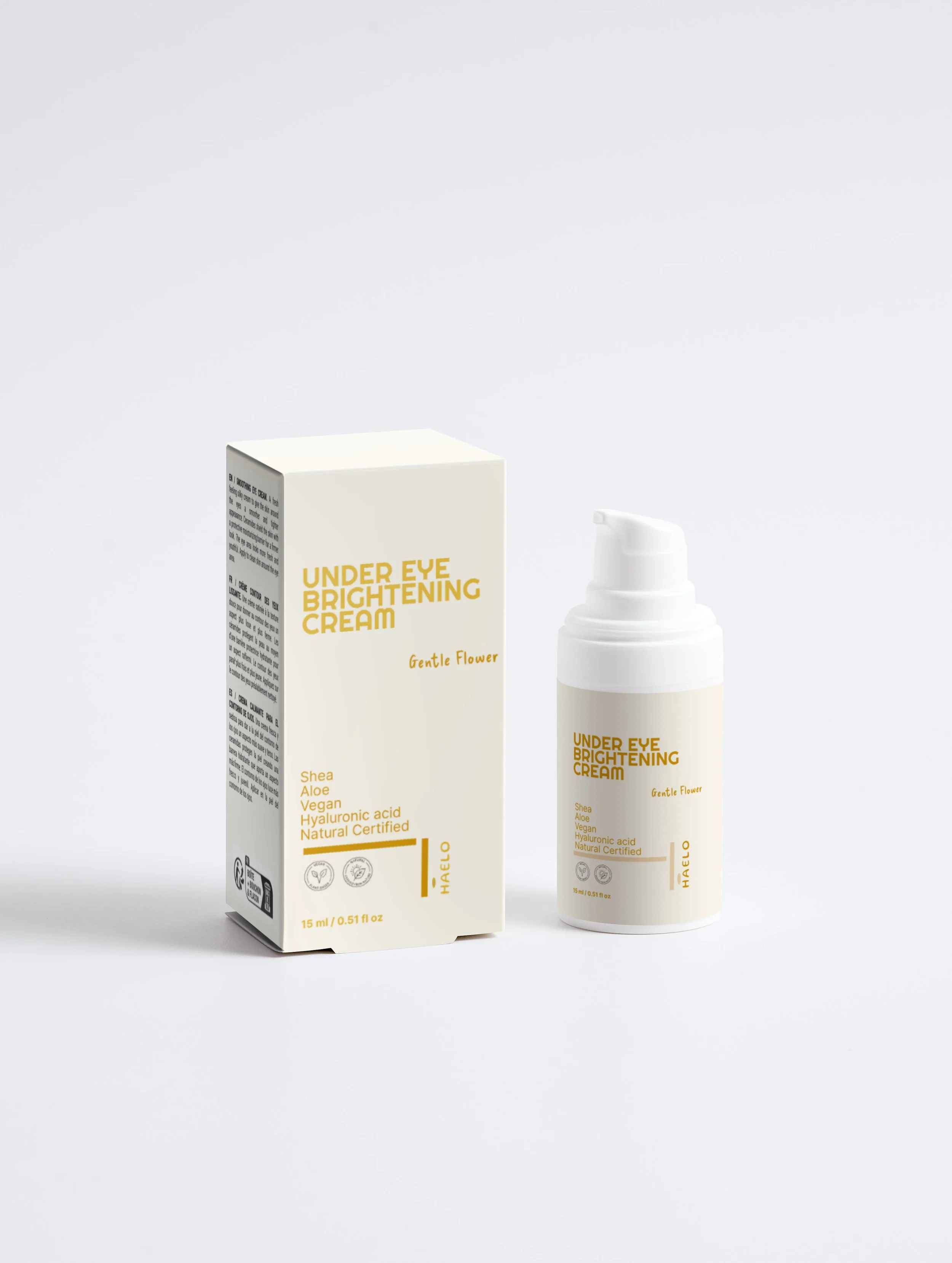 Haelo Dark Eye Circle Erasing Cream - Ceramide & Hyaluronic Eye Treatment
