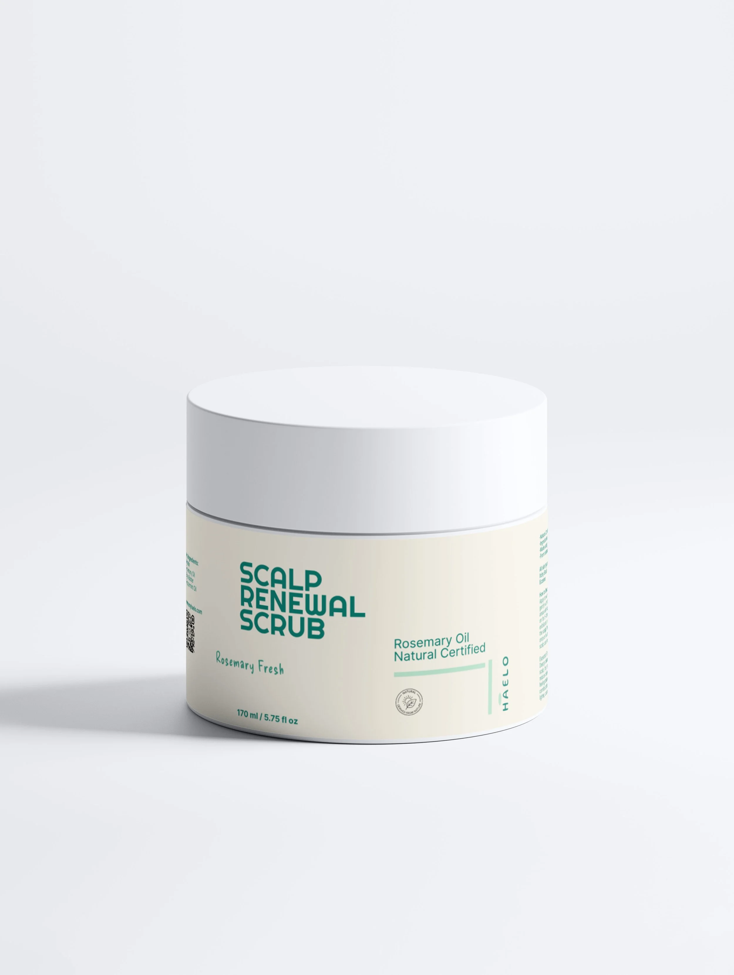 Haelo Scalp Renewal Scrub for Dry, Dandruff & Eczema Prone Scalp
