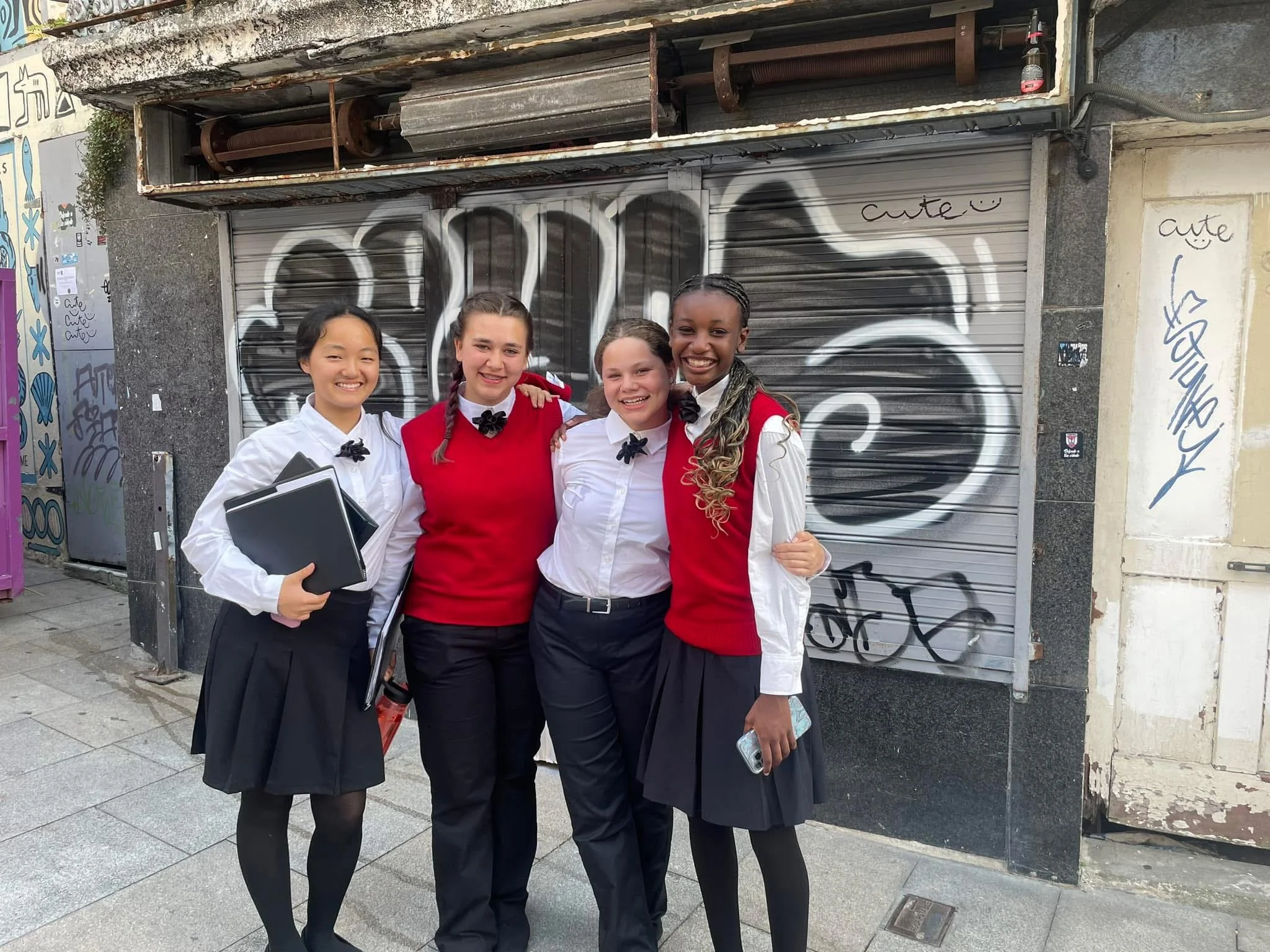 Touring Spain with the Grammy Award-winning Los Angeles Children’s Chorus (LACC).