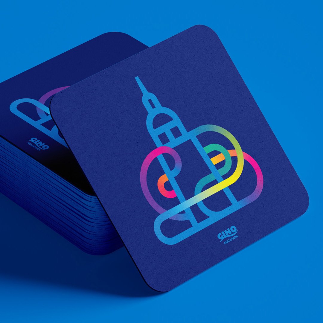 Branding | Gino Aquapark | Collab w Giorgi Kvlividze