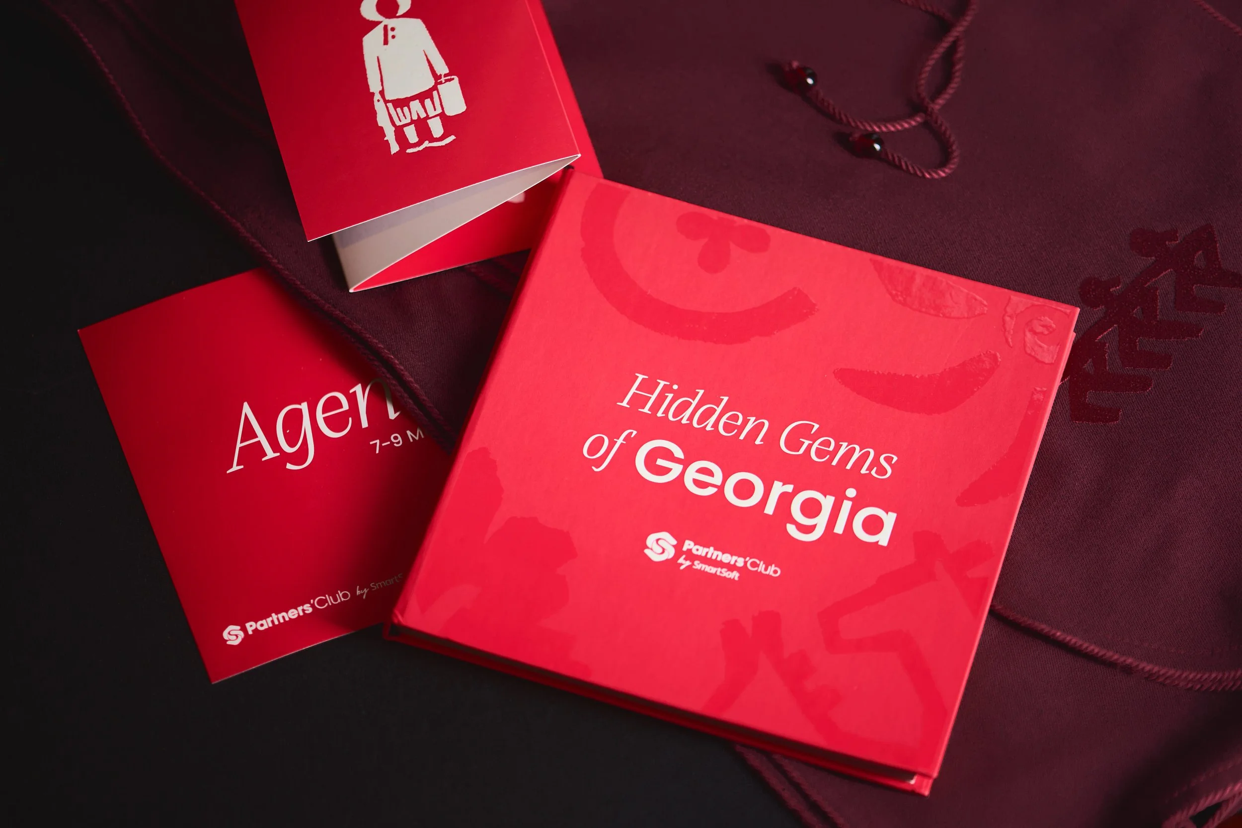 Event Branding | Art Direction | Partners' Club by SmartSoft | Collab w Masho Nartkoshvili & Nanuca Ediberidze