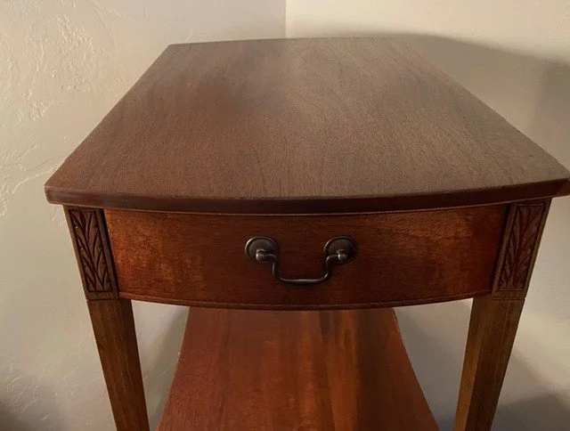 Mersman Table Mahogany Red Chestnut