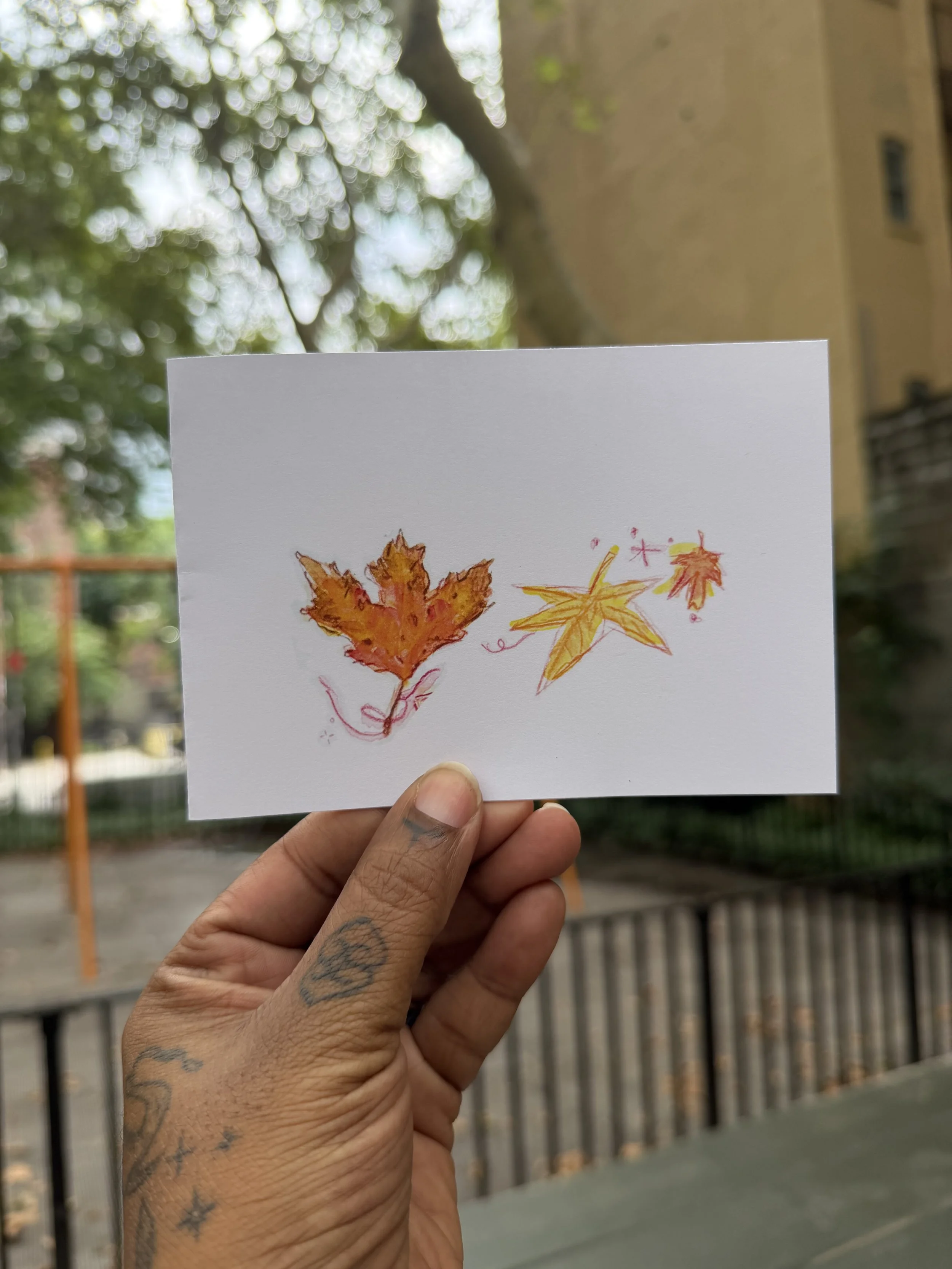 Swirling Leaves