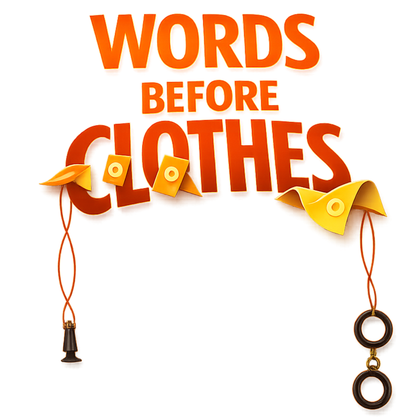 Words Before Clothes