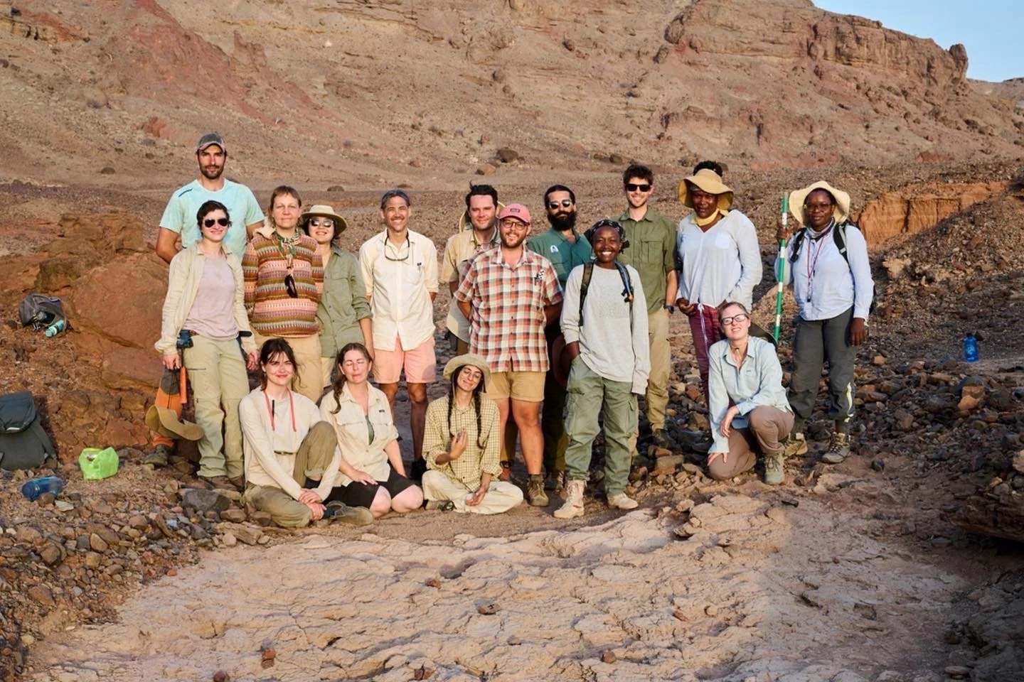 The Lothagam Research Project and Turkana Miocene Project team in 2022.