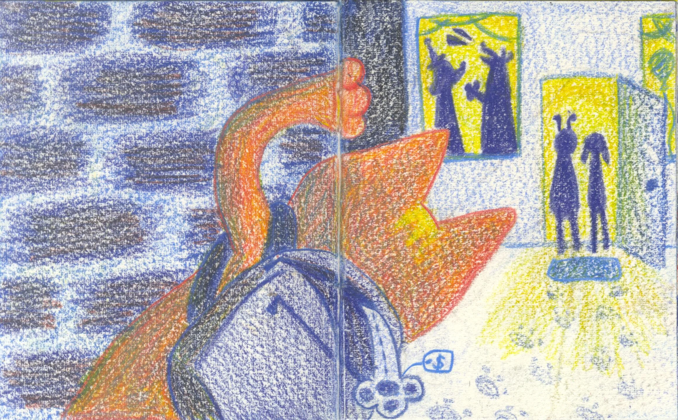 "surprise" wordless book