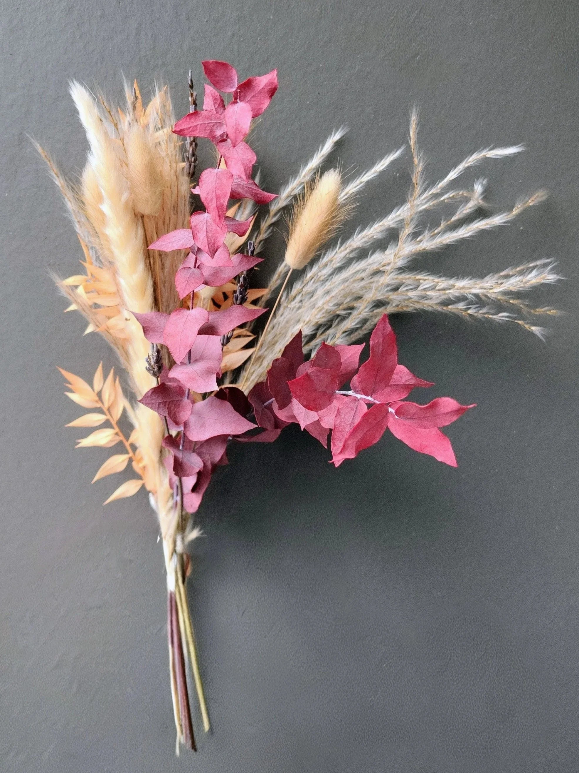 Muted rose flower boquet