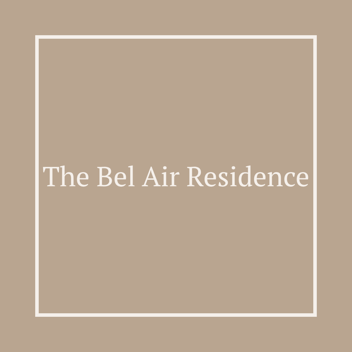The Bel Air Residence