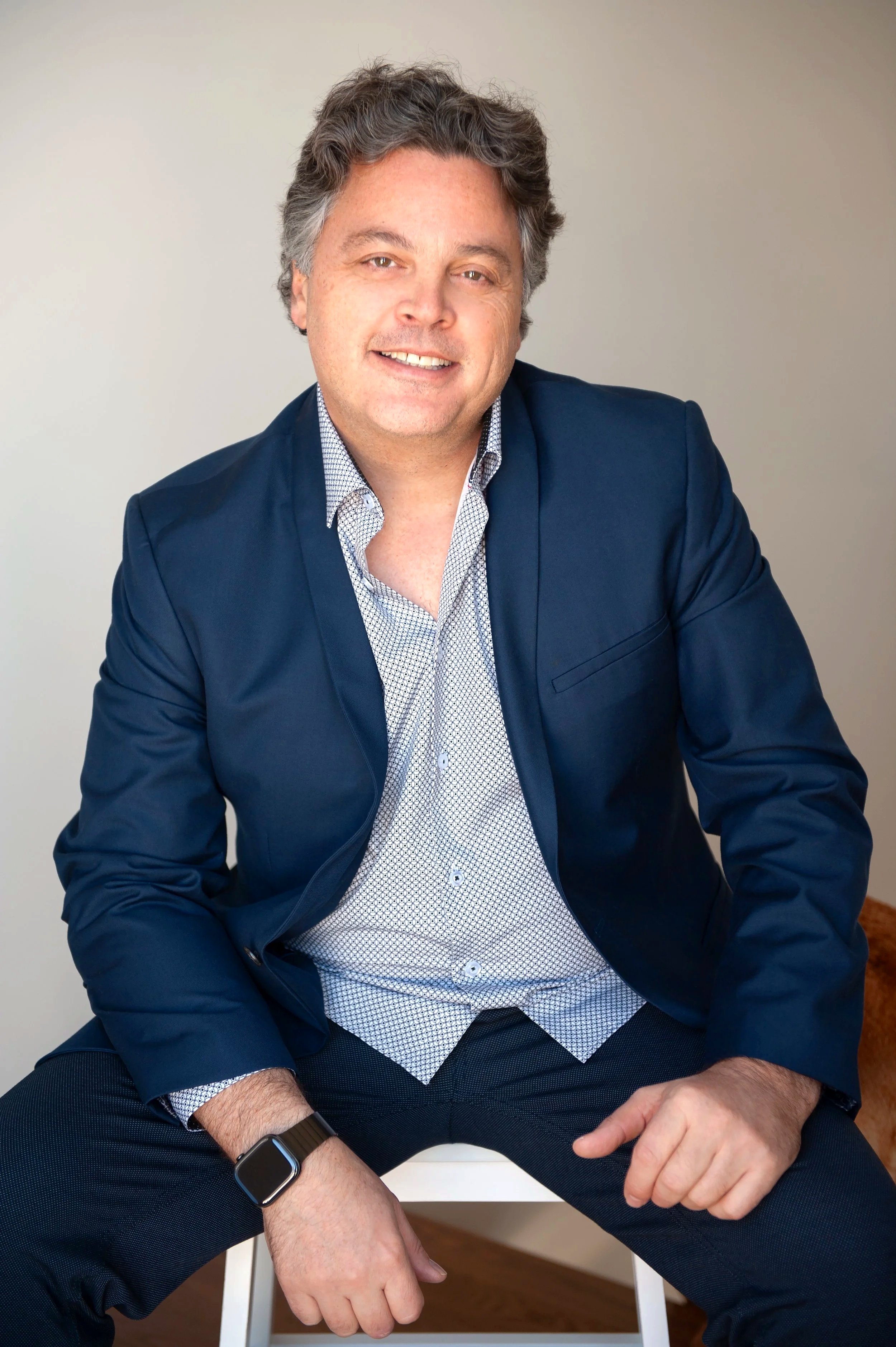 A portrait of Yan Cote