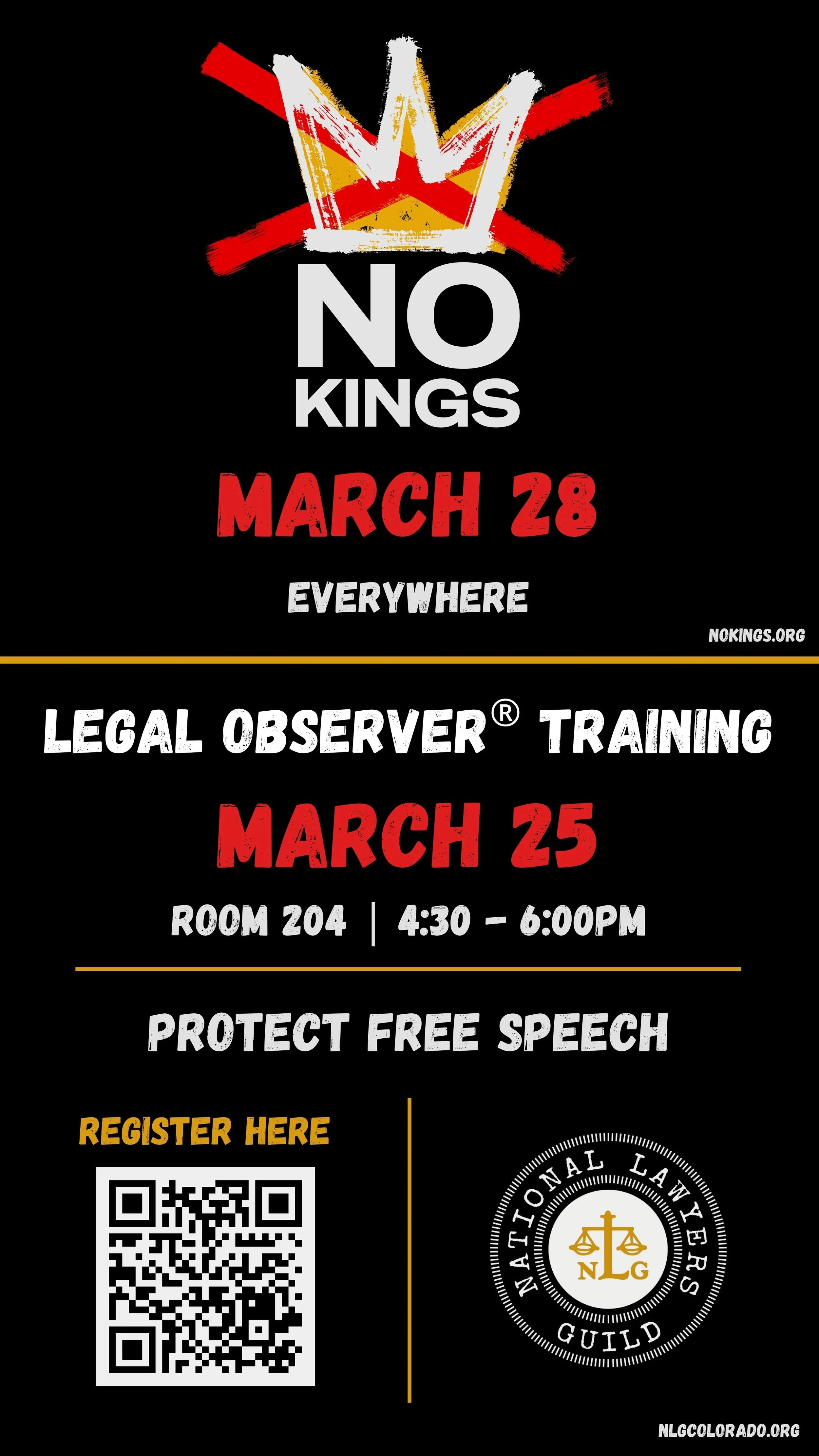Legal Observer Training (3/25/26) 