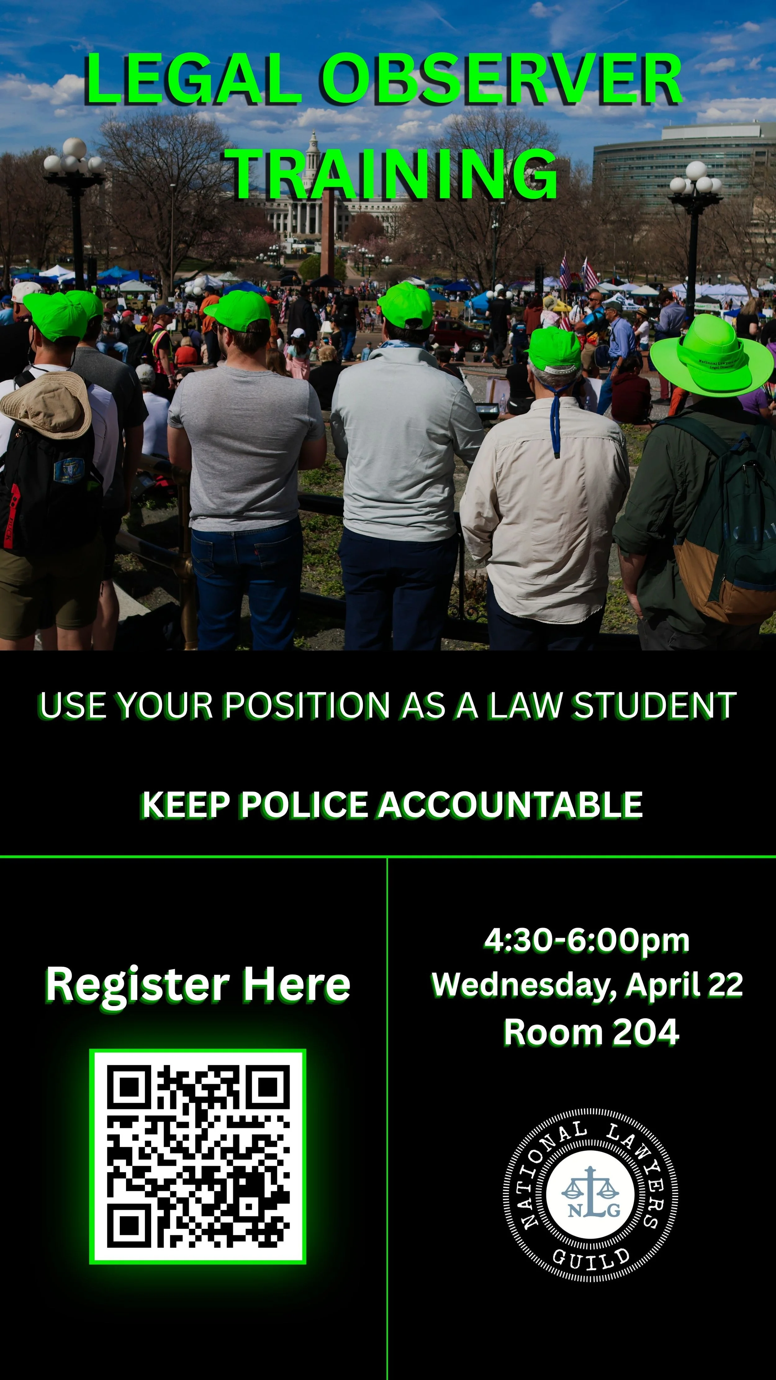 Legal Observer Training (4/22/26)