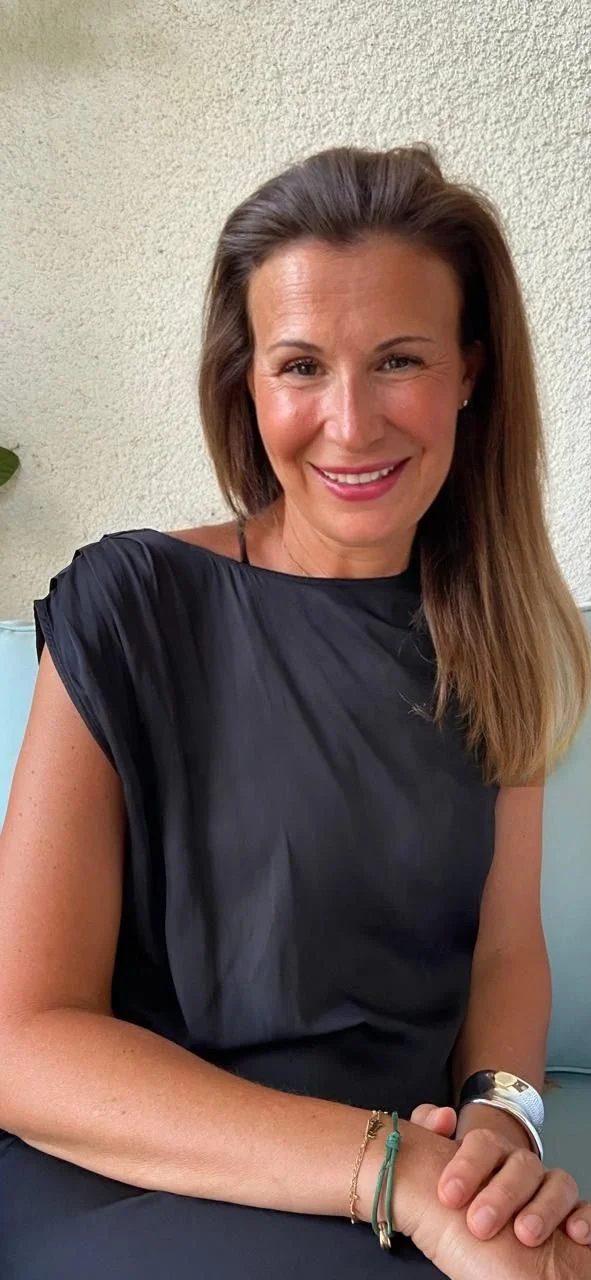 Portrait of Anna-Maria Kyranis, founder of Breath of Silence