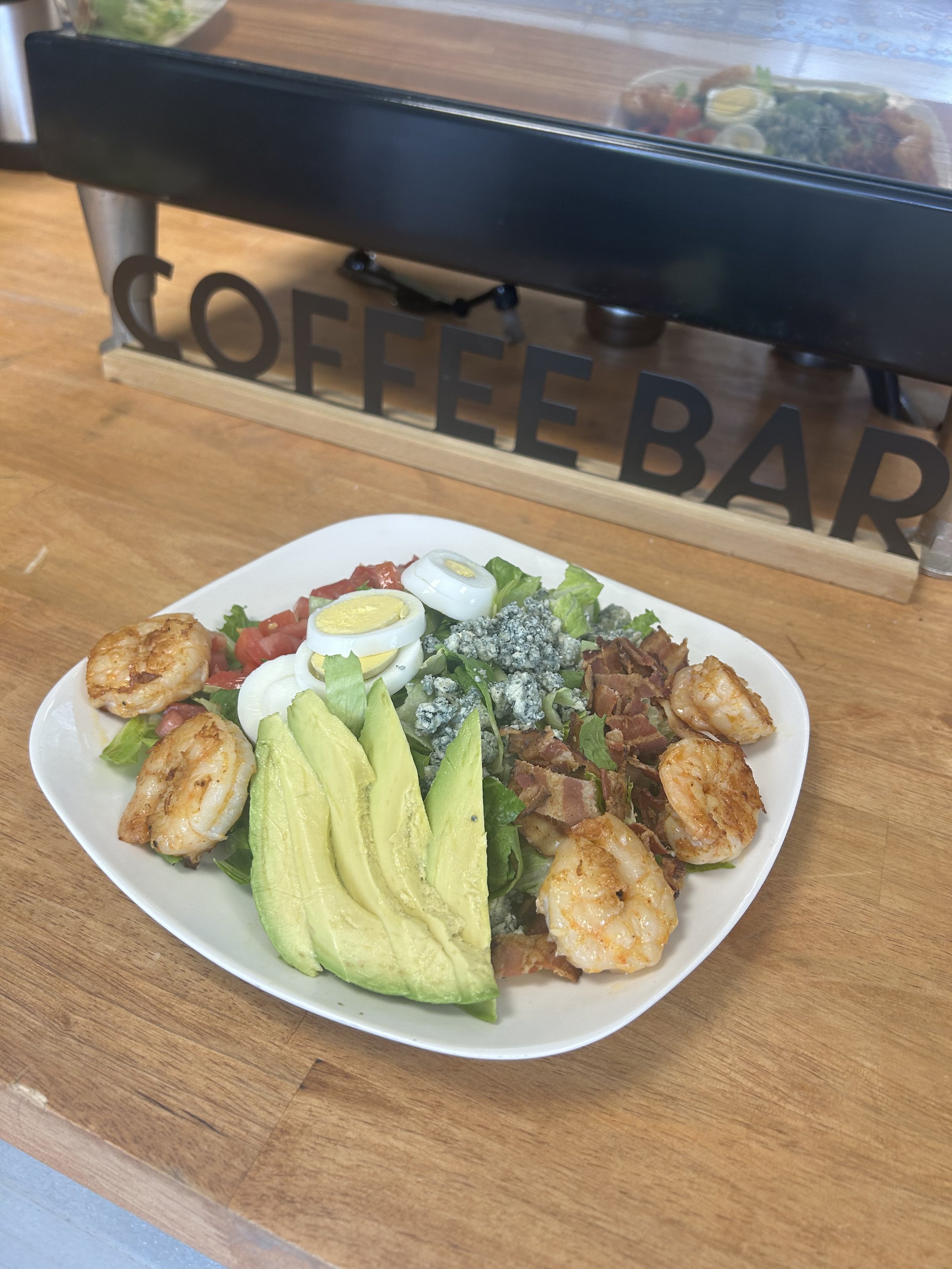 Cobb Salad with Grilled Shrimp